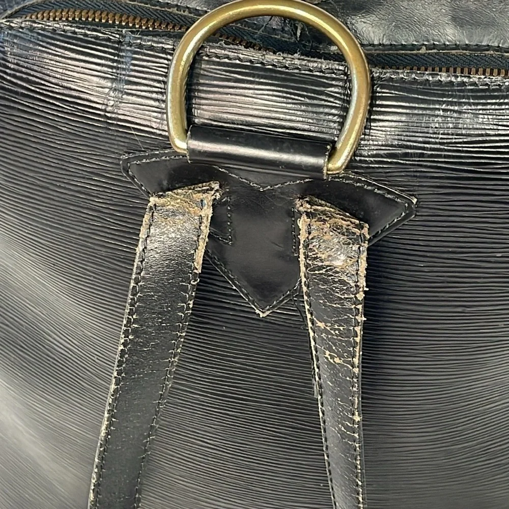 Louis Vuitton Epi Leather Large Gobelins Backpack Black Noir Travel School